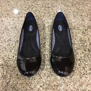 Dr. Scholls Patent Leather Ballet Flats
